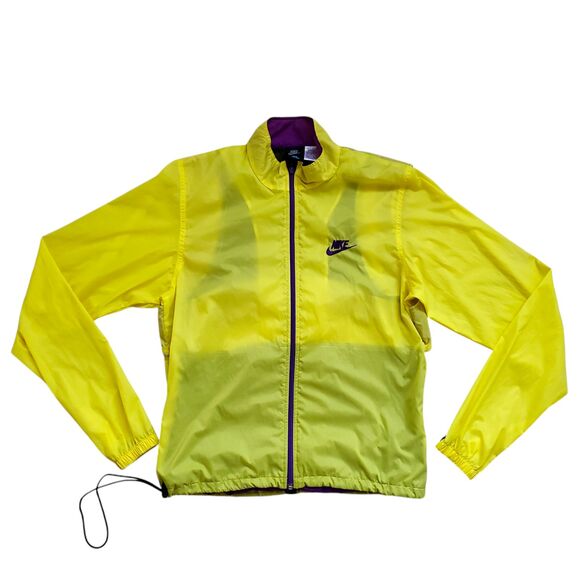 Nike Other - Vintage Nike ACG Windbreaker Jacket Mens Medium Neon Yellow Hiking 90s